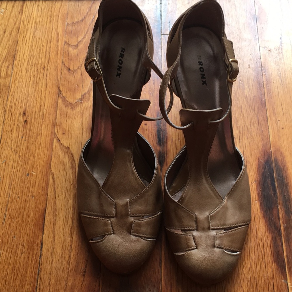 Cute t strap heels